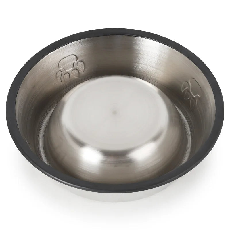 KYNTRA™ – Non-Skid Stainless Steel Dog Food Bowl