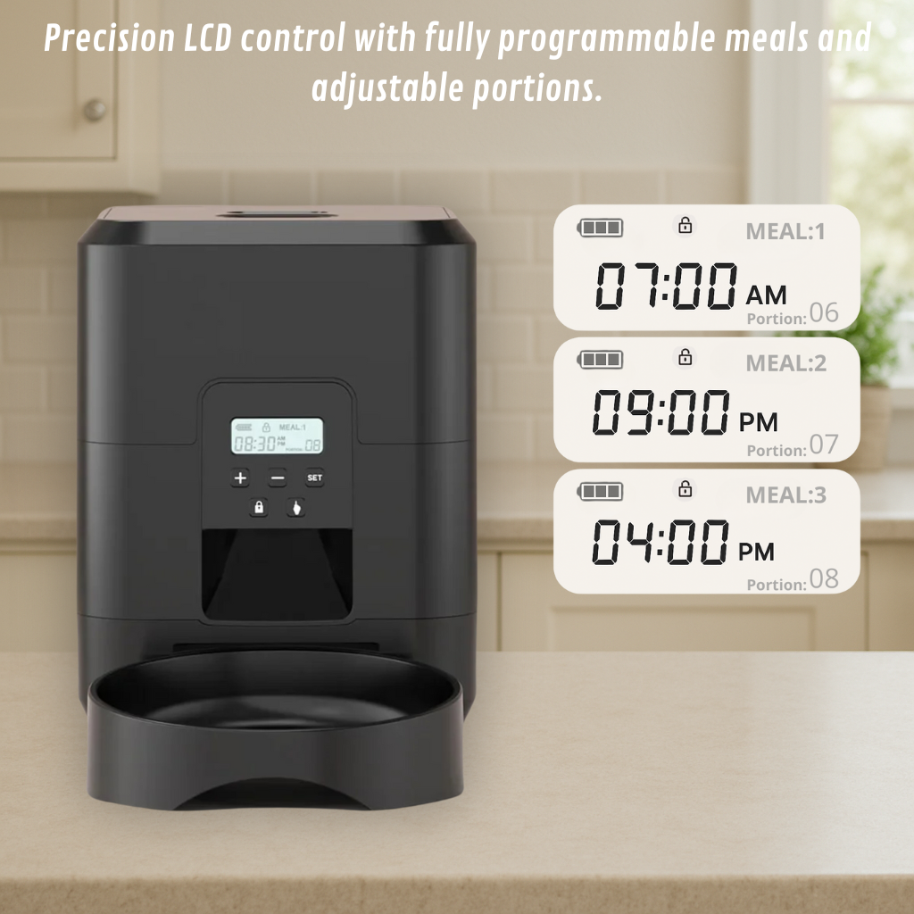 Smart Pet Feeder Automatic Cat Feeder Dog Slow Food Machine With Timed Quantitative Automatic Cat Food Dispenser Cat Dog Bowl