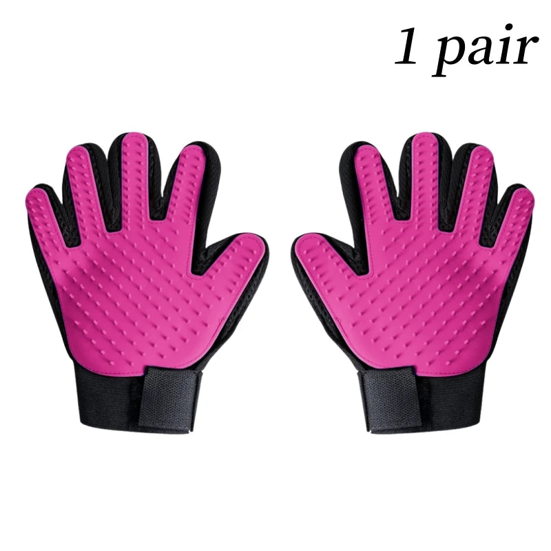 KYNTRA™ – Soft Cat Grooming Glove, Massage and Hair Removal