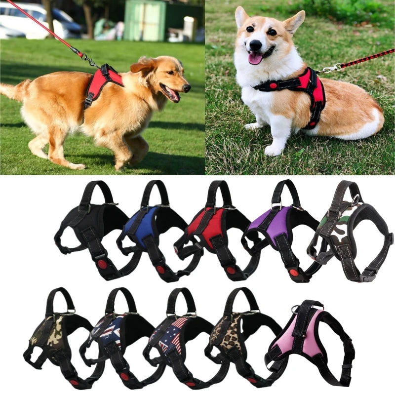 KYNTRA™ – No-Pull Adjustable Dog Harness | Strong & Comfortable Vest for All Breeds